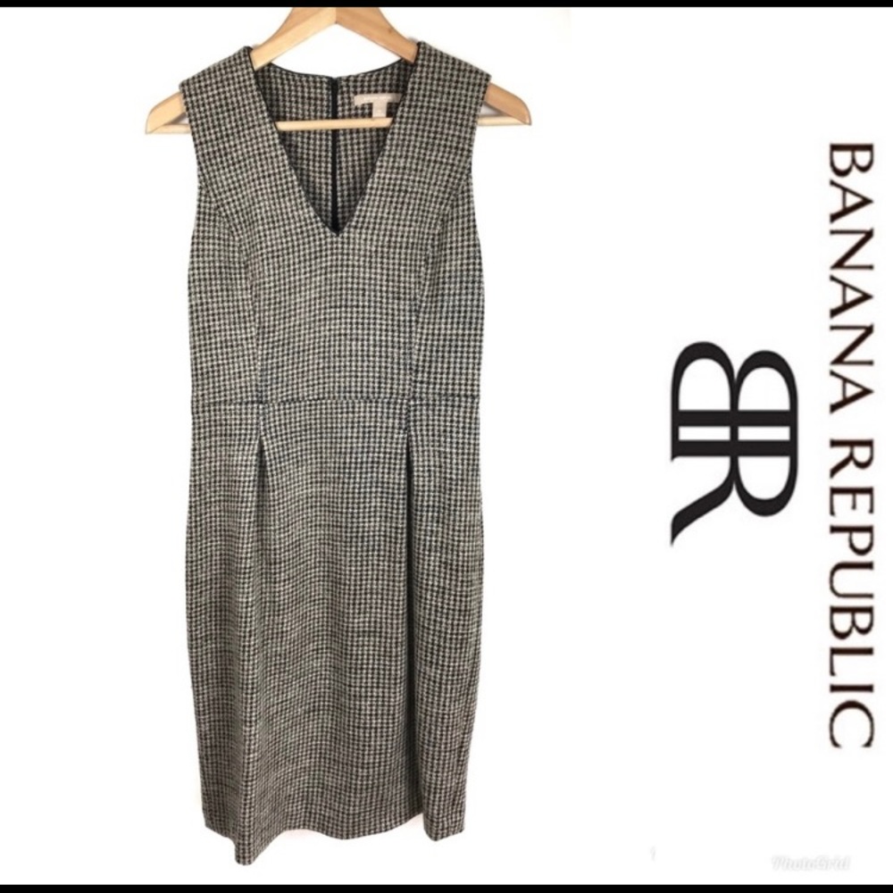 LIKE NEW BANANA REPUBLIC Wool Dress Sz 4 $139!